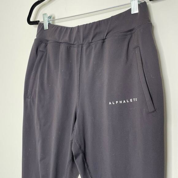 Alphalete Black Drawstring Joggers M - Picture 4 of 7